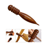 Maxbell Leather Edge Burnisher Wood Polisher Stick for Leather Projects Accessories 18cm