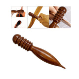 Maxbell Leather Edge Burnisher Wood Polisher Stick for Leather Projects Accessories 18cm