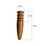 Maxbell Leather Edge Burnisher Wood Polisher Stick for Leather Projects Accessories 12cm