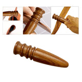 Maxbell Leather Edge Burnisher Wood Polisher Stick for Leather Projects Accessories 12cm