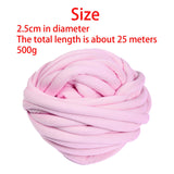 Maxbell Giant Knitting Yarns Shawl Weave Accessories Hats Handcraft Chunky Arm Pink