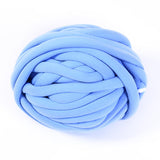 Maxbell Giant Knitting Yarns Shawl Weave Accessories Hats Handcraft Chunky Arm Light Blue