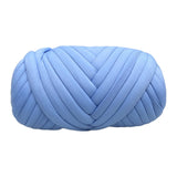 Maxbell Giant Knitting Yarns Shawl Weave Accessories Hats Handcraft Chunky Arm Light Blue