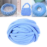 Maxbell Giant Knitting Yarns Shawl Weave Accessories Hats Handcraft Chunky Arm Light Blue