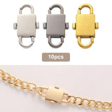 Maxbell Bag Length Shortener Clasps Adjustable Bag Buckles for Purse DIY Accessories silver