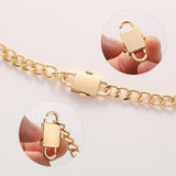 Maxbell Bag Length Shortener Clasps Adjustable Bag Buckles for Purse DIY Accessories silver