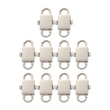 Maxbell Bag Length Shortener Clasps Adjustable Bag Buckles for Purse DIY Accessories silver