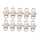 Maxbell Bag Length Shortener Clasps Adjustable Bag Buckles for Purse DIY Accessories silver