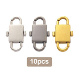Maxbell Bag Length Shortener Clasps Adjustable Bag Buckles for Purse DIY Accessories silver