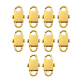 Maxbell Bag Length Shortener Clasps Adjustable Bag Buckles for Purse DIY Accessories gold