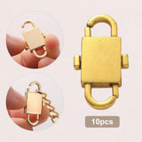 Maxbell Bag Length Shortener Clasps Adjustable Bag Buckles for Purse DIY Accessories gold