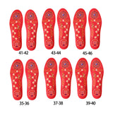 Maxbell Chinese Red Insoles Soft for Winter Sports Walking Training 35-36