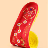 Maxbell Chinese Red Insoles Soft for Winter Sports Walking Training 39-40
