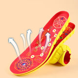 Maxbell Chinese Red Insoles Soft for Winter Sports Walking Training 39-40