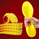 Maxbell Chinese Red Insoles Soft for Winter Sports Walking Training 43-44
