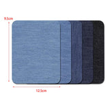 Maxbell 5Pcs Iron On Patches Clothing Repair for Elbow Knee Repairing Jackets Jeans 12.5x9.5cm Rectangle