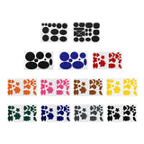 Maxbell Down Jacket Repair Patches Clothing Repair Patch Fabric Patch for Clothes 12pcs Black