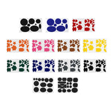 Maxbell Down Jacket Repair Patches Clothing Repair Patch Fabric Patch for Clothes 12pcs Black