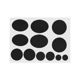 Maxbell Down Jacket Repair Patches Clothing Repair Patch Fabric Patch for Clothes 12pcs Black