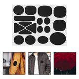 Maxbell Down Jacket Repair Patches Clothing Repair Patch Fabric Patch for Clothes 18pcs Black