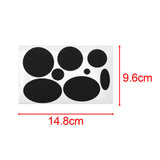 Maxbell Down Jacket Repair Patches Clothing Repair Patch Fabric Patch for Clothes 8pcs Black