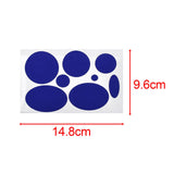 Maxbell Down Jacket Repair Patches Clothing Repair Patch Fabric Patch for Clothes 8pcs Blue
