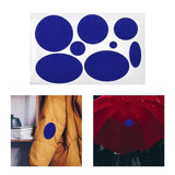 Maxbell Down Jacket Repair Patches Clothing Repair Patch Fabric Patch for Clothes 8pcs Blue