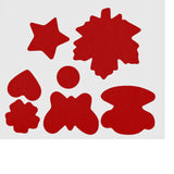 Maxbell Down Jacket Repair Patches Clothing Repair Patch Fabric Patch for Clothes 21pcs Red