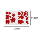 Maxbell Down Jacket Repair Patches Clothing Repair Patch Fabric Patch for Clothes 21pcs Red