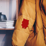 Maxbell Down Jacket Repair Patches Clothing Repair Patch Fabric Patch for Clothes 21pcs Red