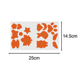 Maxbell Down Jacket Repair Patches Clothing Repair Patch Fabric Patch for Clothes 21pcs Orange