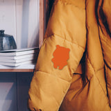 Maxbell Down Jacket Repair Patches Clothing Repair Patch Fabric Patch for Clothes 21pcs Orange