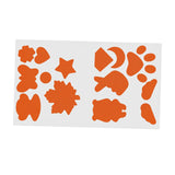 Maxbell Down Jacket Repair Patches Clothing Repair Patch Fabric Patch for Clothes 21pcs Orange