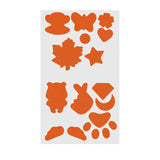 Maxbell Down Jacket Repair Patches Clothing Repair Patch Fabric Patch for Clothes 21pcs Orange