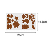 Maxbell Down Jacket Repair Patches Clothing Repair Patch Fabric Patch for Clothes 21pcs Brown