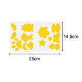 Maxbell Down Jacket Repair Patches Clothing Repair Patch Fabric Patch for Clothes 21pcs Yellow