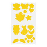 Maxbell Down Jacket Repair Patches Clothing Repair Patch Fabric Patch for Clothes 21pcs Yellow