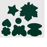 Maxbell Down Jacket Repair Patches Clothing Repair Patch Fabric Patch for Clothes 21pcs Green