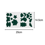 Maxbell Down Jacket Repair Patches Clothing Repair Patch Fabric Patch for Clothes 21pcs Green