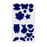 Maxbell Down Jacket Repair Patches Clothing Repair Patch Fabric Patch for Clothes 21pcs Blue