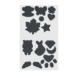 Maxbell Down Jacket Repair Patches Clothing Repair Patch Fabric Patch for Clothes 21pcs Gray