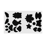 Maxbell Down Jacket Repair Patches Clothing Repair Patch Fabric Patch for Clothes 21pcs Black