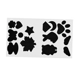 Maxbell Down Jacket Repair Patches Clothing Repair Patch Fabric Patch for Clothes 21pcs Black