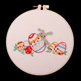 Maxbell Embroidery Starter Kit Sewing for Beginners Cross Stitch Needlework Gift Style D