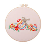 Maxbell Embroidery Starter Kit Sewing for Beginners Cross Stitch Needlework Gift Style D