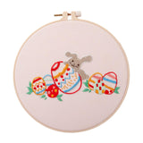 Maxbell Embroidery Starter Kit Sewing for Beginners Cross Stitch Needlework Gift Style D