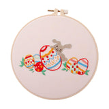 Maxbell Embroidery Starter Kit Sewing for Beginners Cross Stitch Needlework Gift Style D