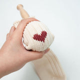 Maxbell Darning Egg Darning Needle Kit Wooden Darning Mushroom Tools for Socks