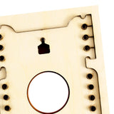 Maxbell Leather Die Cut Mold Stitching Handcraft Wooden Wallet Die Cutting for Home