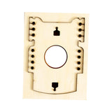 Maxbell Leather Die Cut Mold Stitching Handcraft Wooden Wallet Die Cutting for Home